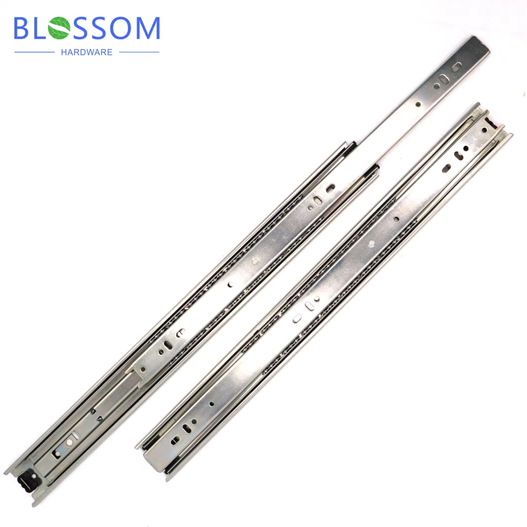 Drawer Runner Ball Bearing Telescopic Channel Sliding Rail Wardrobe Drawer Slides