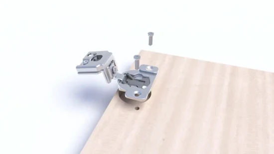 3 Way Adjustable Hidden Face Frame Kitchen Cabinet Door Hinge